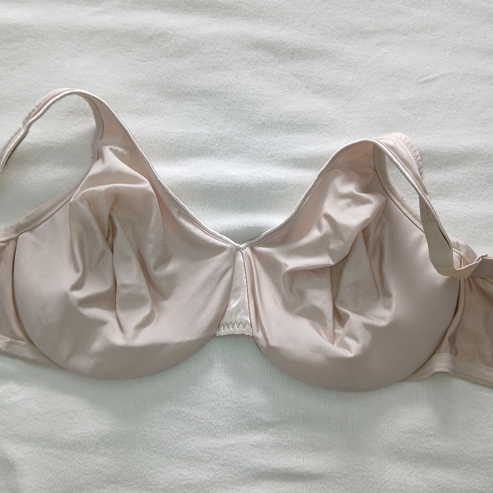 Sz.42DD Womens Olga Signature Satin Bra - Picture 7 of 8